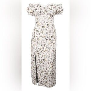 Cider NWT floral maxi dress, large